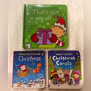 NEW Usborne Christmas books set of three